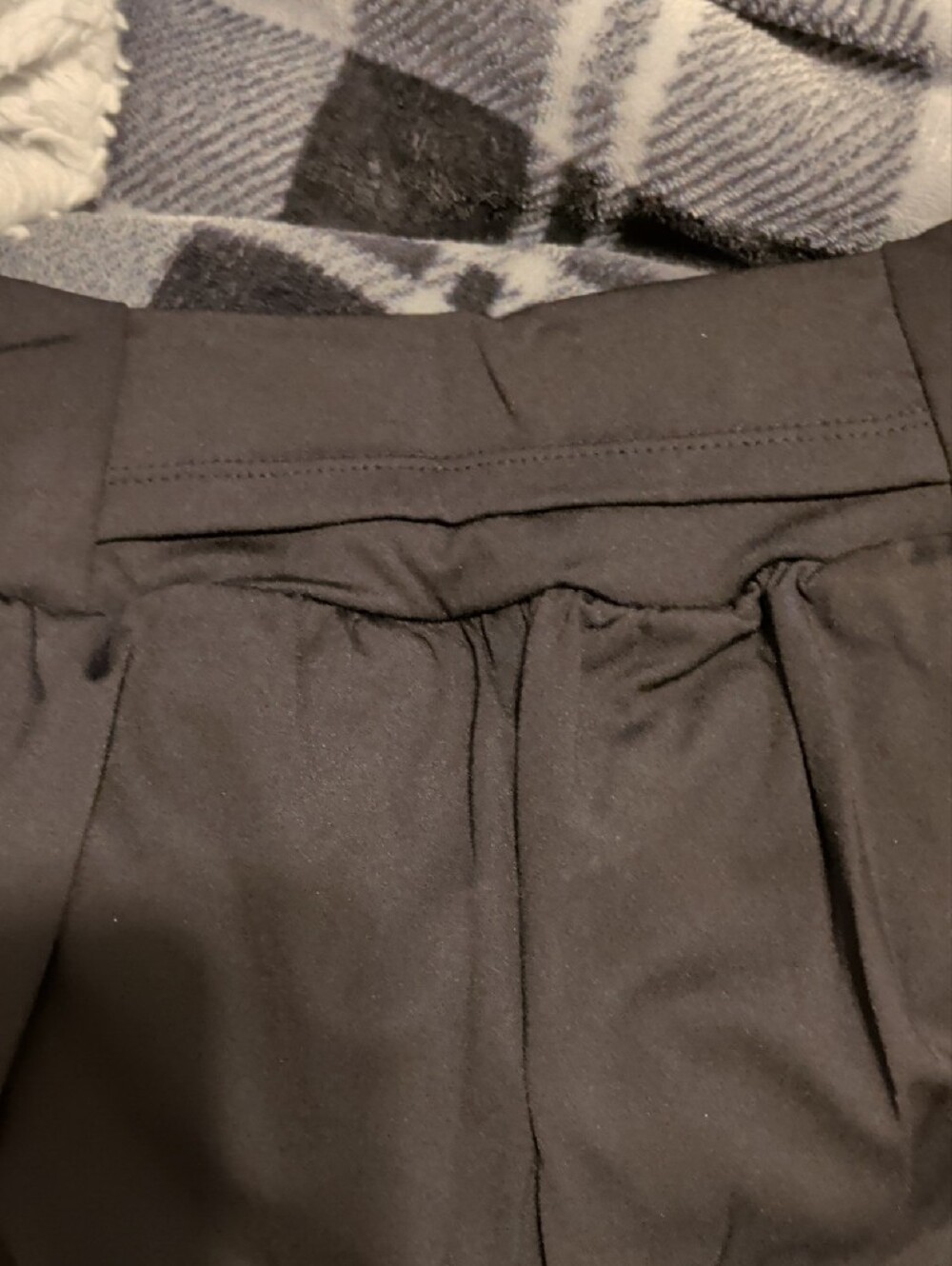 Black Women's Athletic Shorts - Picture 6 of 9